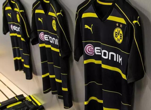 puma多特蒙德球衣,多特队服puma