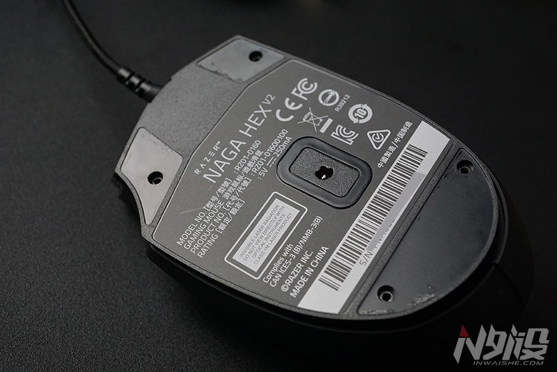 雷蛇那伽梵蛇鼠标拆解视频,RAZER那伽梵蛇