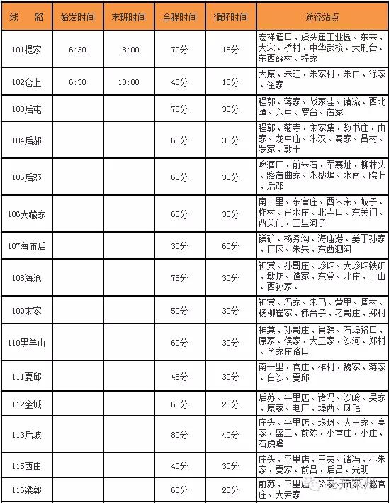 烟台汽车总站莱州时刻表,蓬莱机场到莱州大巴时刻表