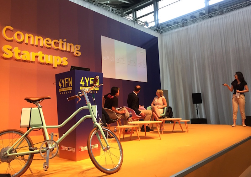 自行车也能联网？MWC展会上就有这样一款“智行车”