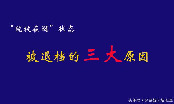 院校在阅调了服从调剂会被退档吗,征集志愿院校在阅易被退档吗