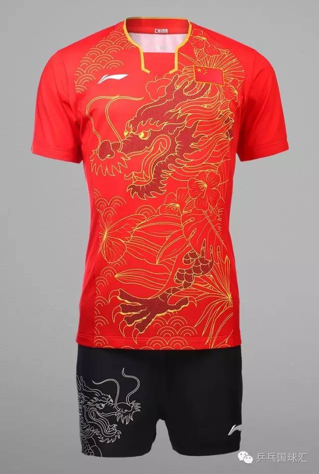 2016年国乒队服,16年里约奥运会国乒三剑客