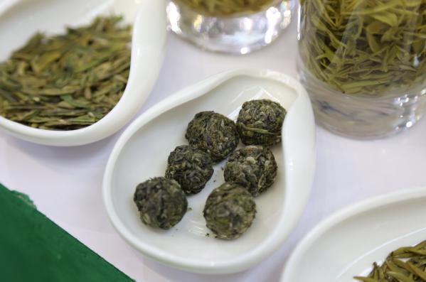 雷山银球茶中国茶博会,贵州雷山银球茶特级
