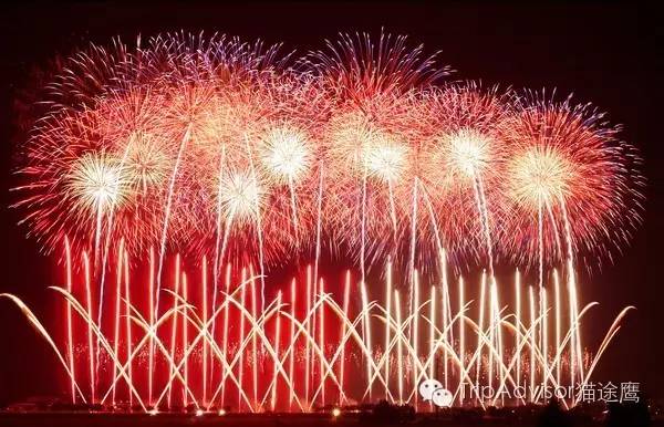 日本顶级烟花大赏美的不可胜收,2019日本烟花大赏