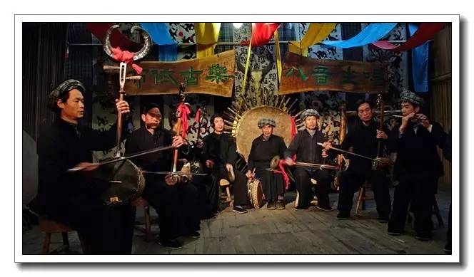 八音坐唱曲谱,黔西南八音坐唱主要乐器