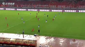 中超胡尔克受伤视频,破门上港