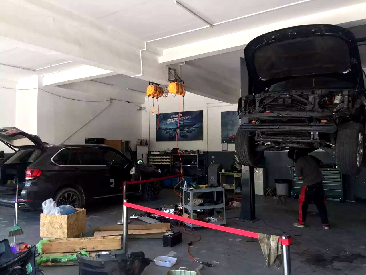 路虎发现四6速改8速保留机械挡杆,路虎发现四选装差速锁价格