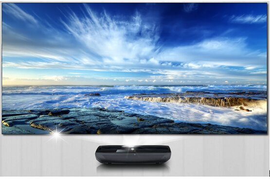 立体激光投影,激光投影到空中