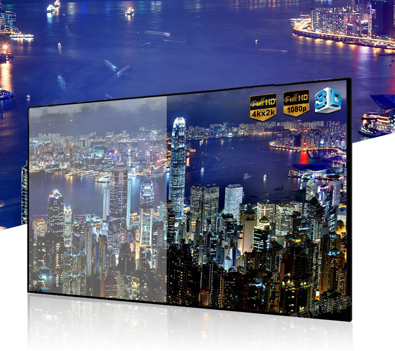 立体激光投影,激光投影到空中