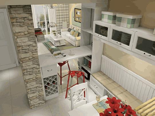 室内有柱子都是怎么装修的,装修时如何处理特别窄的柱子