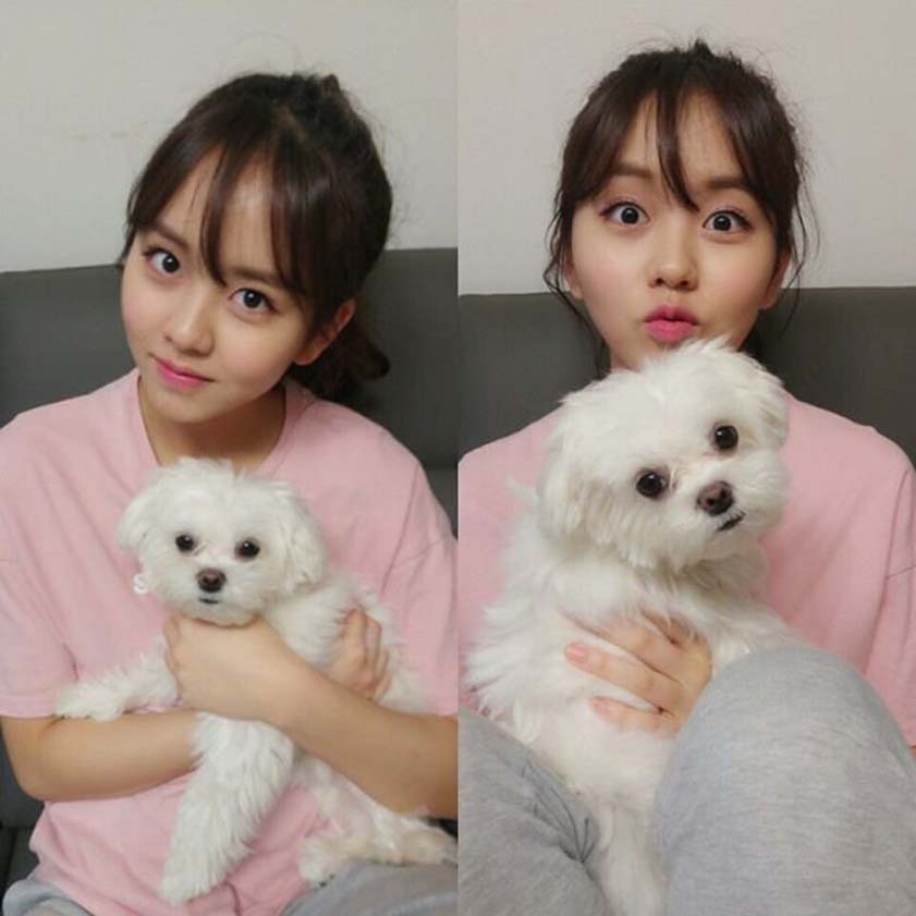 17岁气质甜姐儿，韩国人气新星金所炫