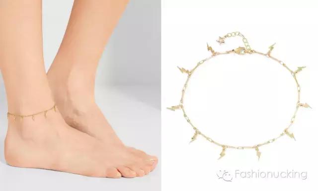 听说，脚踝链和鞋子更配哦