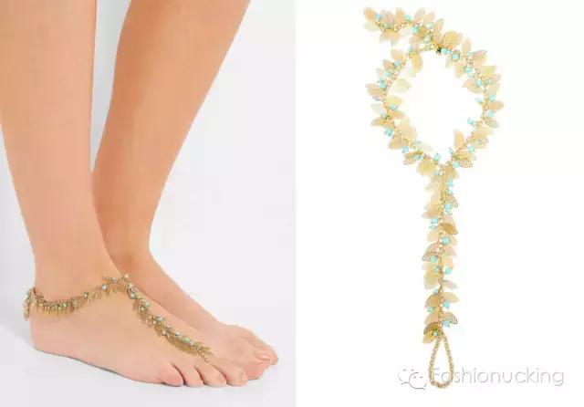 听说，脚踝链和鞋子更配哦