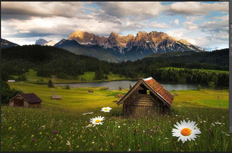 ps怎么把两张叠加图片做成相框,ps相框制作教程