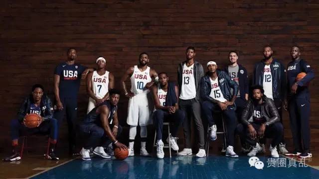美国男篮和耐克,耐克美国篮球队