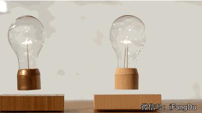 悬浮爱迪生灯,爱迪生灯泡还亮着