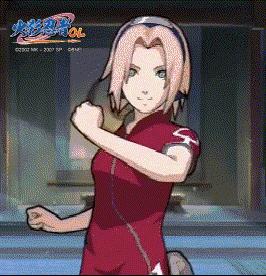 美貌与聪颖并存春野樱,春野樱平a伤害