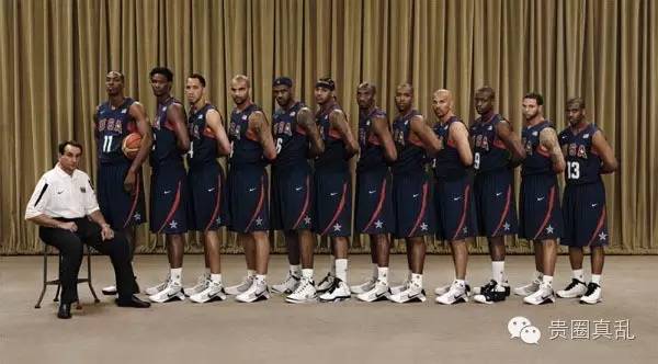 美国男篮和耐克,耐克美国篮球队