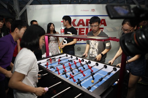 足球比赛首战告捷,2016年11月26日足球比赛