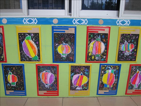 幼儿园大厅环境墙面装饰,幼儿园艺术墙面装饰效果图