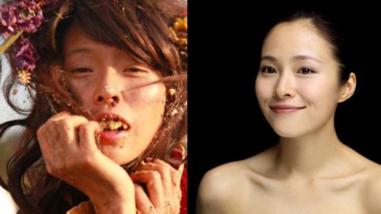 丑到爆的造型,赵薇丑