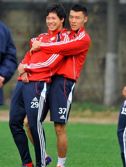 于大宝张琳芃,国足世界级配合邓卓翔张琳芃