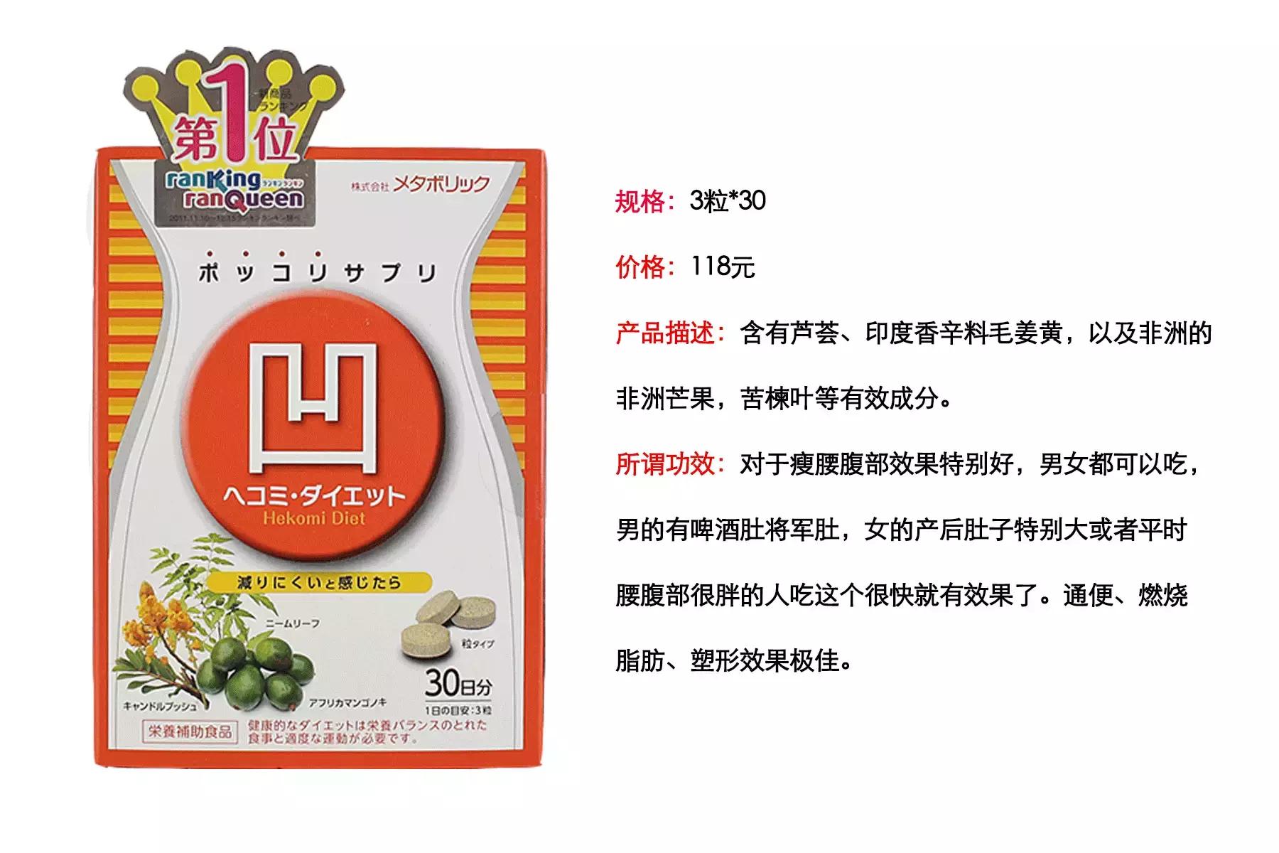 七大减肥产品走心测评,最新减肥产品推荐