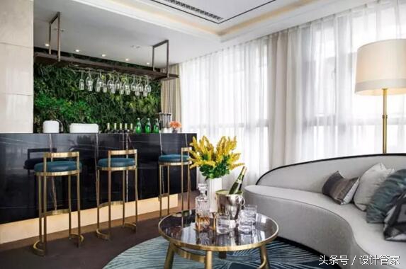 轻奢现代风格设计95平,现代简约风90平效果