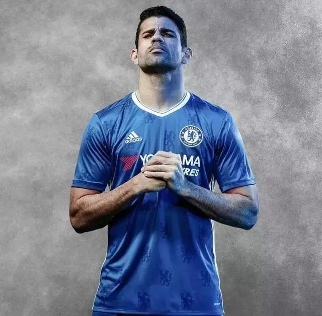 切尔西球星写真,迭戈科斯塔切尔西球衣
