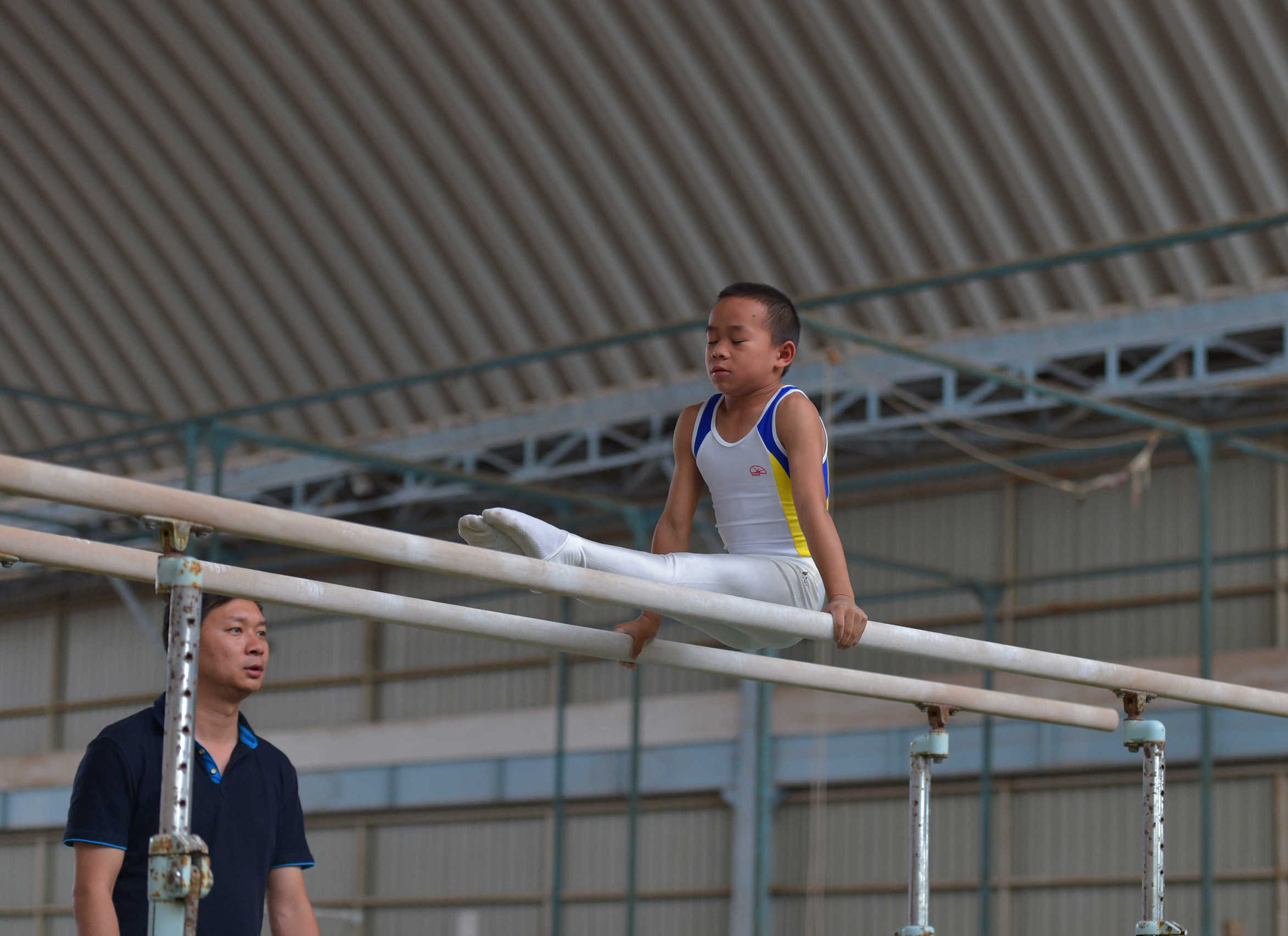 芒市体操队在省青运会上勇夺三冠