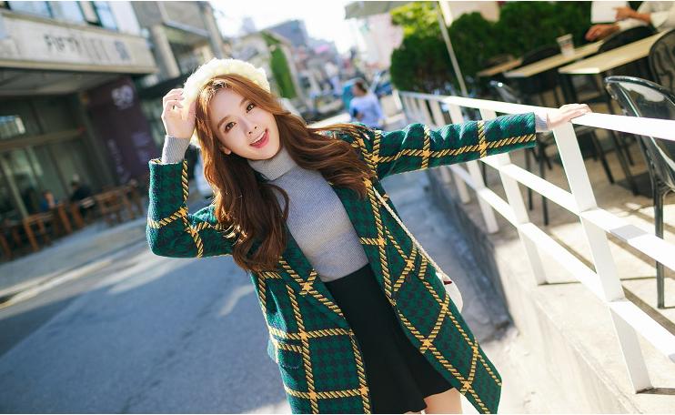 腊七腊八、冻掉下巴！寒意未减，喝碗腊八粥！千鸟格毛呢外套走起