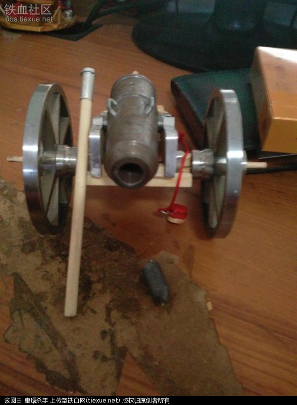 自制古代武器模型,火炮模型设计