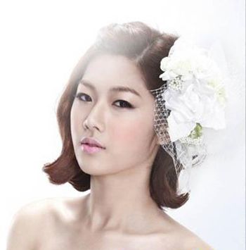 好看的新娘的短发发型,3-6岁女童洋气短发发型韩式