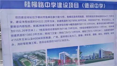 停车场、学校、安置房柳州这66个重大项目开竣工，看看在你家隔壁吗？