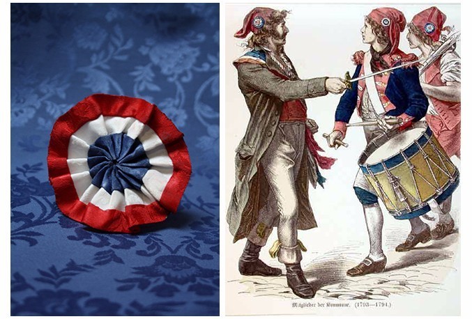 红白蓝法国国旗含义,红白蓝国旗france