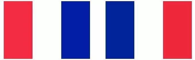 红白蓝法国国旗含义,红白蓝国旗france