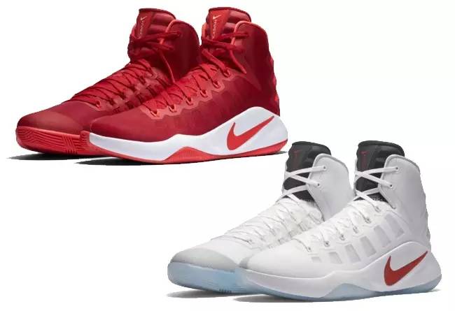 hyperdunk2016高帮和低帮对比,hyperdunk2017新配色