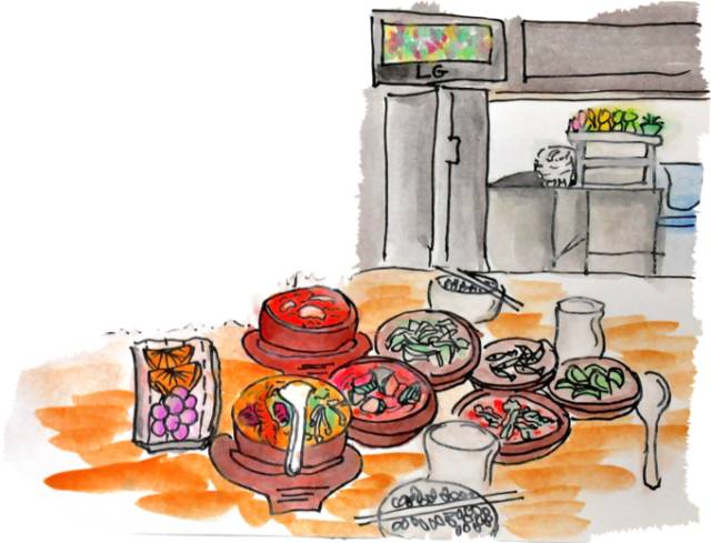 韩国济州岛旅游图片大全,济州岛手绘