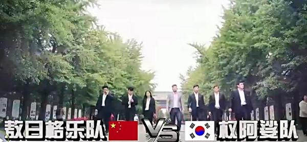 中国小伙掰手腕惊呆外国人,韩国人掰手腕击打中国人