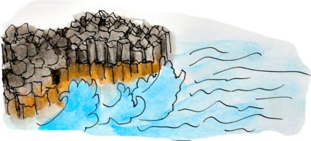 韩国济州岛旅游图片大全,济州岛手绘