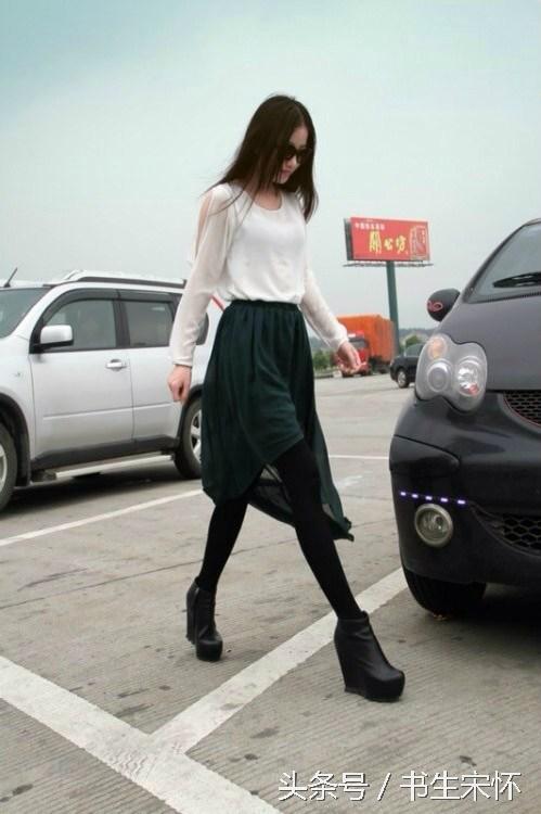 媳妇当车模宝马,宝马x6媳妇当车模