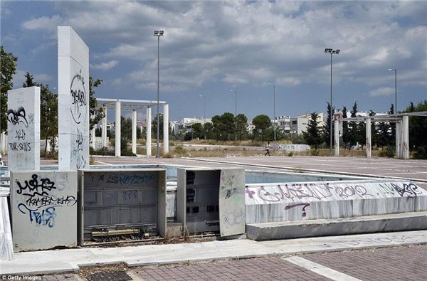 雅典奥运会场馆旧址,雅典废弃场馆