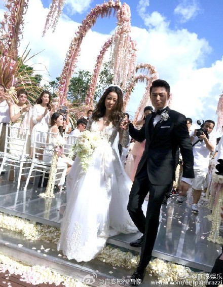 霍建华和林心如结婚哪一年,霍建华林心如婚纱照高清