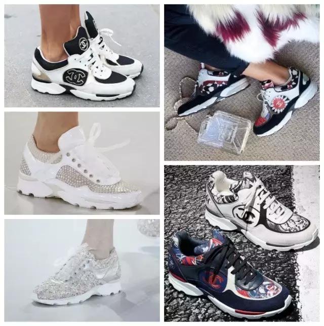 chanel新款2022鞋子,史上最全chanel运动鞋