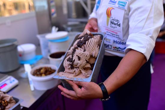 意大利冰激凌比赛,意大利冠军手工冰淇淋