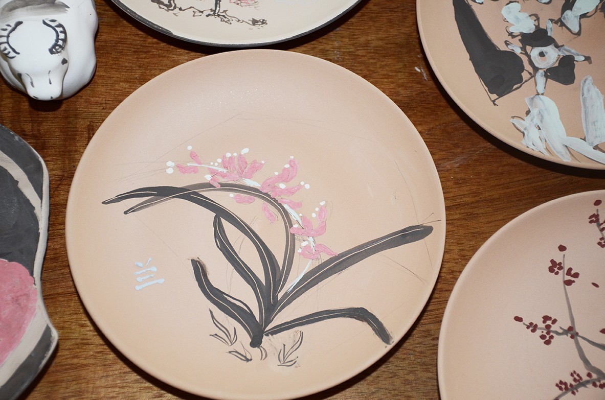 游学第三天——我们让书画飞上青花