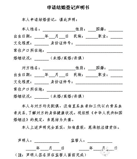 洛阳本地人领结婚证要准备什么,洛阳结婚领证需要带什么