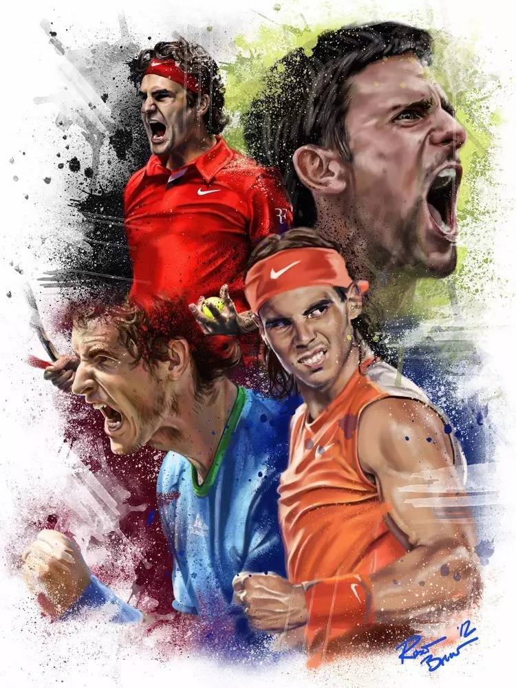 网坛四巨头是什么意思,网坛四巨头冠亚军对比