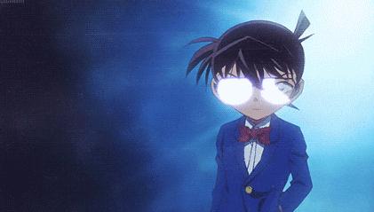 柯南的代表动作,柯南的标志性动作