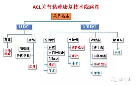前交叉韧带重建术后关节粘连,前交叉韧带断裂术后粘连改善手法